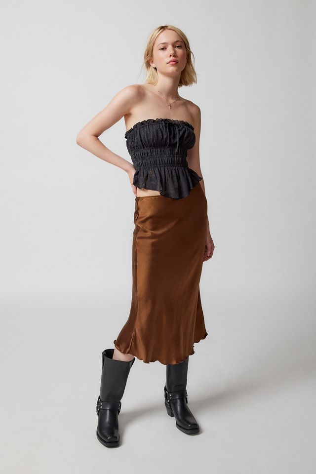 Top Bandeau de Encaje Fruncido Amie Out From under #1