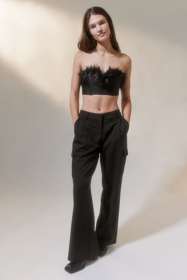 Bustier en fausse fourrure Sweet Nothings Out From Under #1