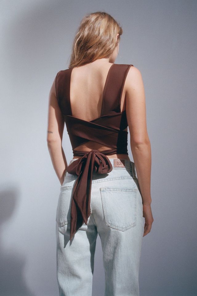 Out From Under Sorelle Bra Wrap Top  #1