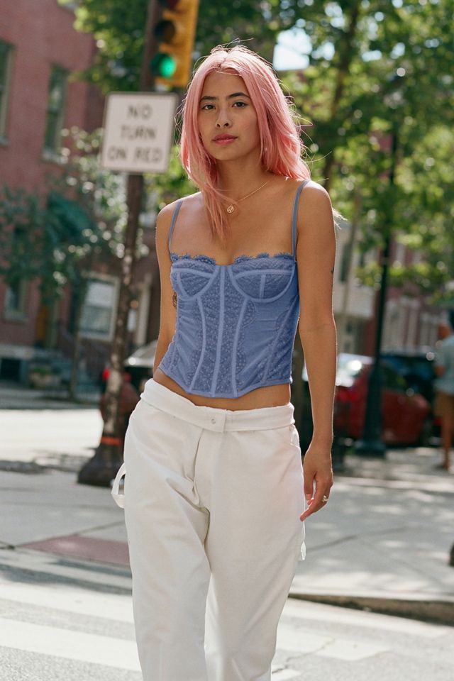 Urban Outfitters - Modern Love Corset in Black