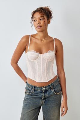 Urban Outfitters Modern Love Corset Pink Size M - $75 - From ella