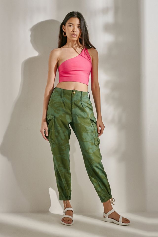 Out From Under Maria Asymmetrical Cropped Bra Top | Urban Outfitters UK