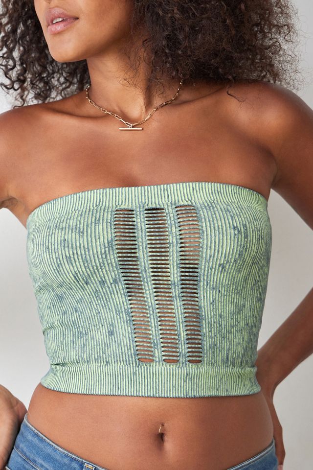 Out From Under Slashed Bandeau Tube Top #1