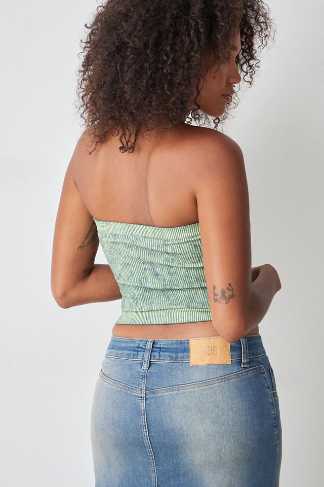 Out From Under Slashed Bandeau Tube Top #2