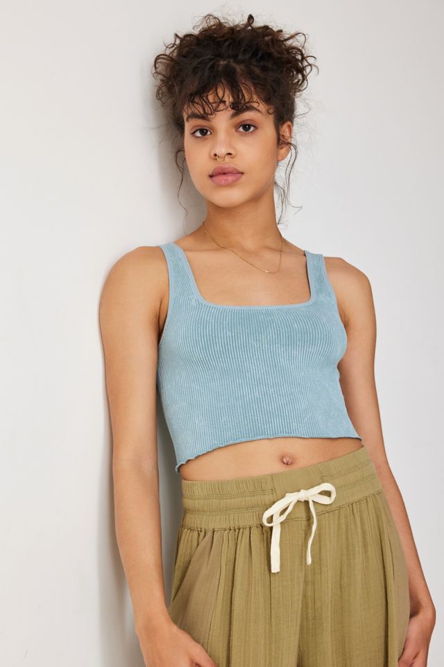 Crop top with vest underneath hotsell