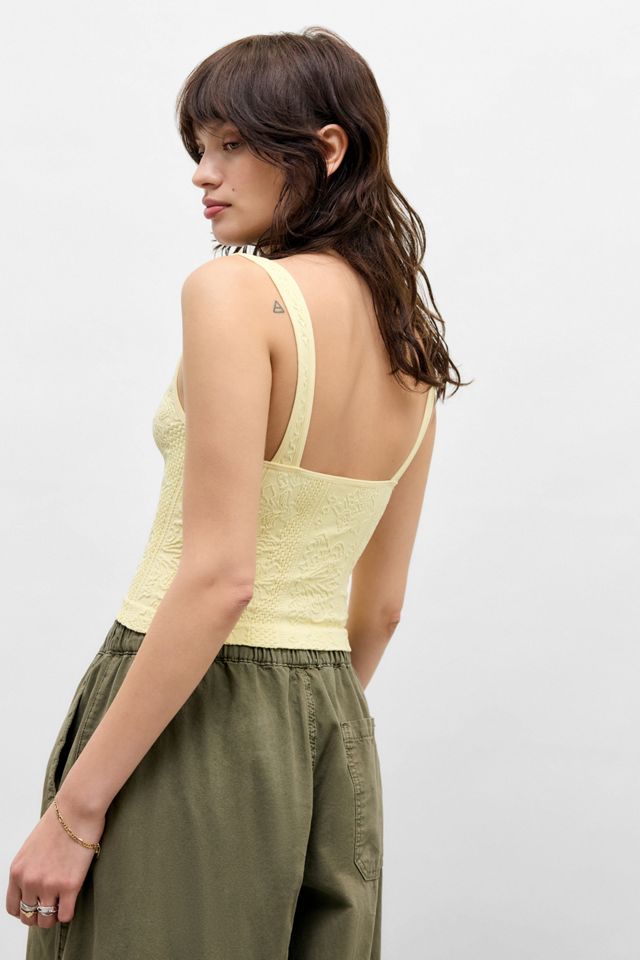 Out From Under Easy V-Neck Tapestry Cami #3