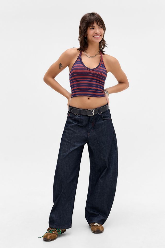 Out From Under Andi Halterneck Stripe Top #1