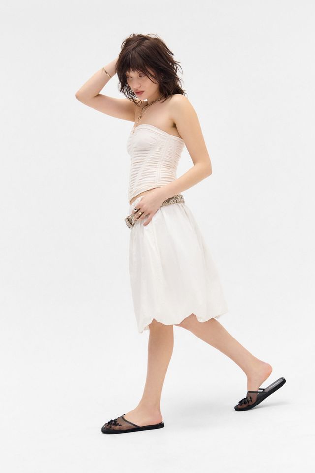 Top Bandeau Tapicería Fruncido Out From Under #1