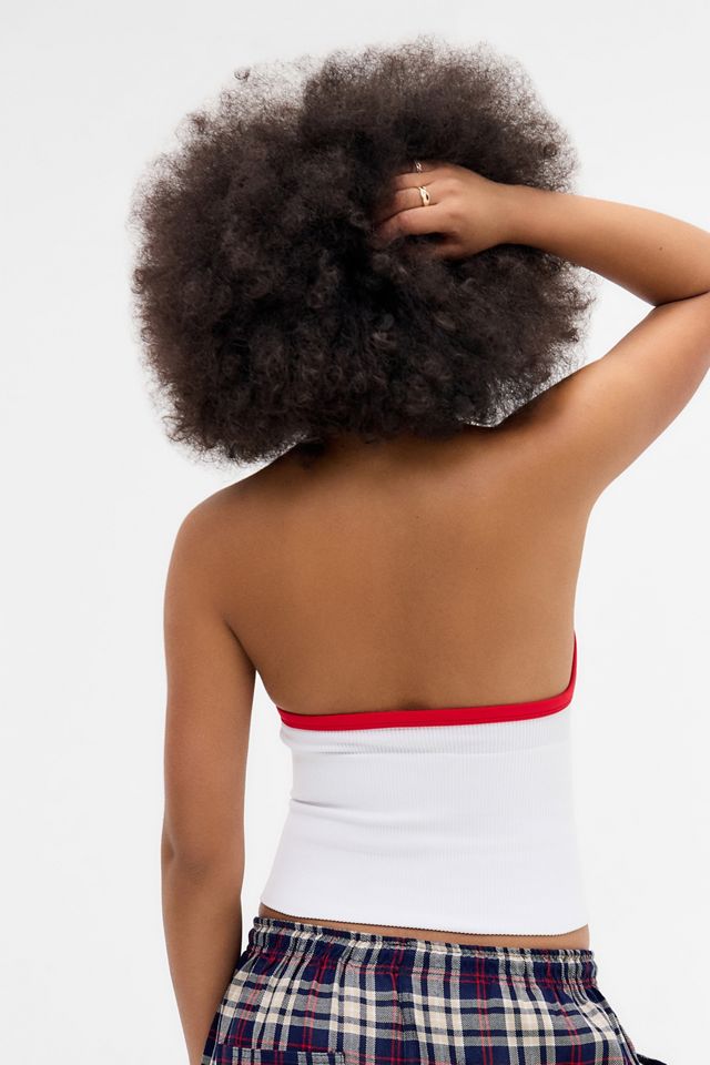 Out From Under Andi Tipped Halterneck Top #3
