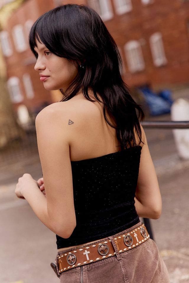 Top bandeau tapisserie Hotfix Out From Under #5