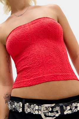 Top bandeau tapisserie Hotfix en taille: XS - Out From Under - Modalova