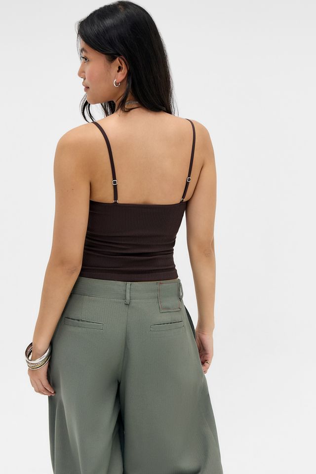 Camisole côtelée sans coutures rembourrée Wren Out From Under #3