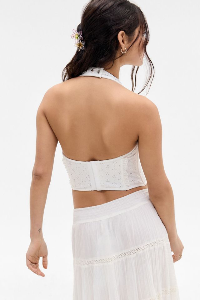 Silence + Noise Hot Stuff Broderie Corset #3