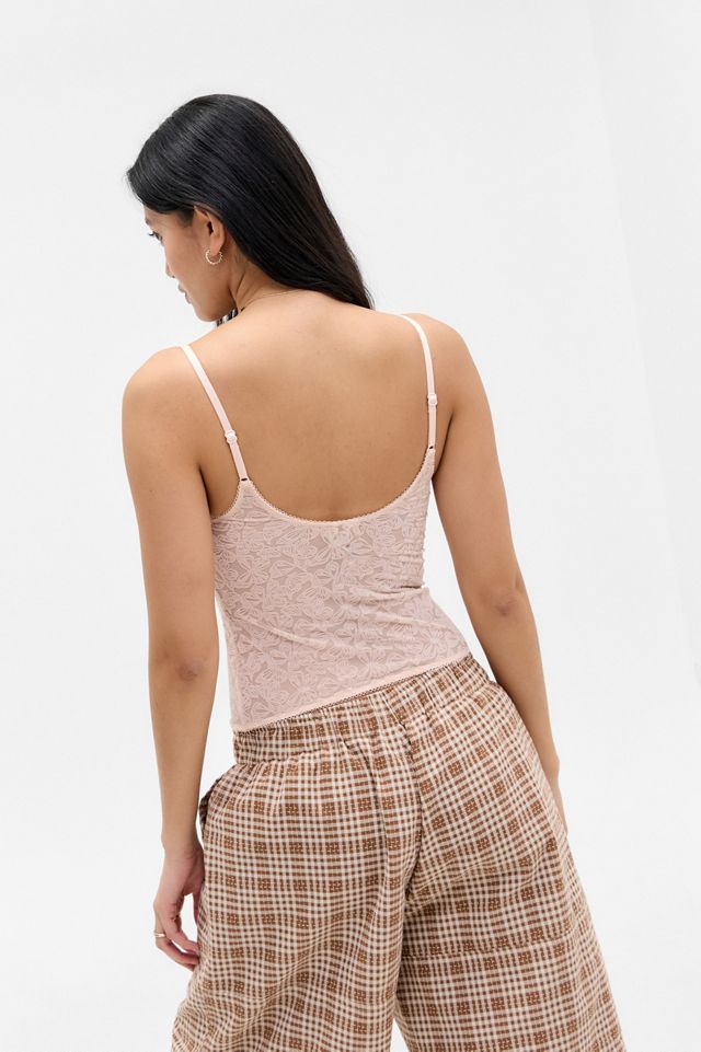Out From Under Je T'aime Flocked Cami #3