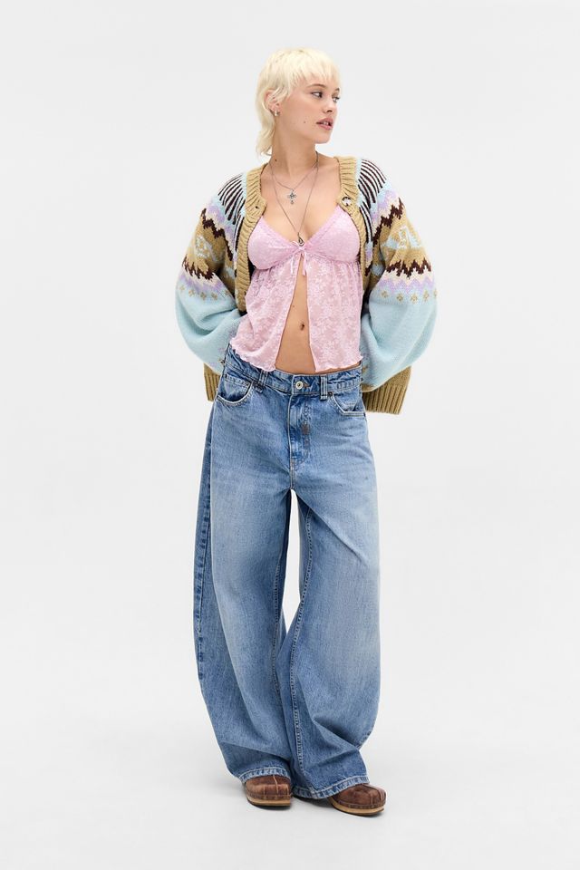 Out From Under Split Front Lace Cami #1