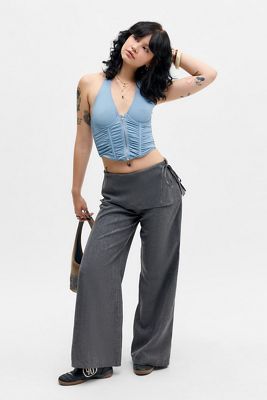 Out From Under Hot Stuff Ruched Halter Top