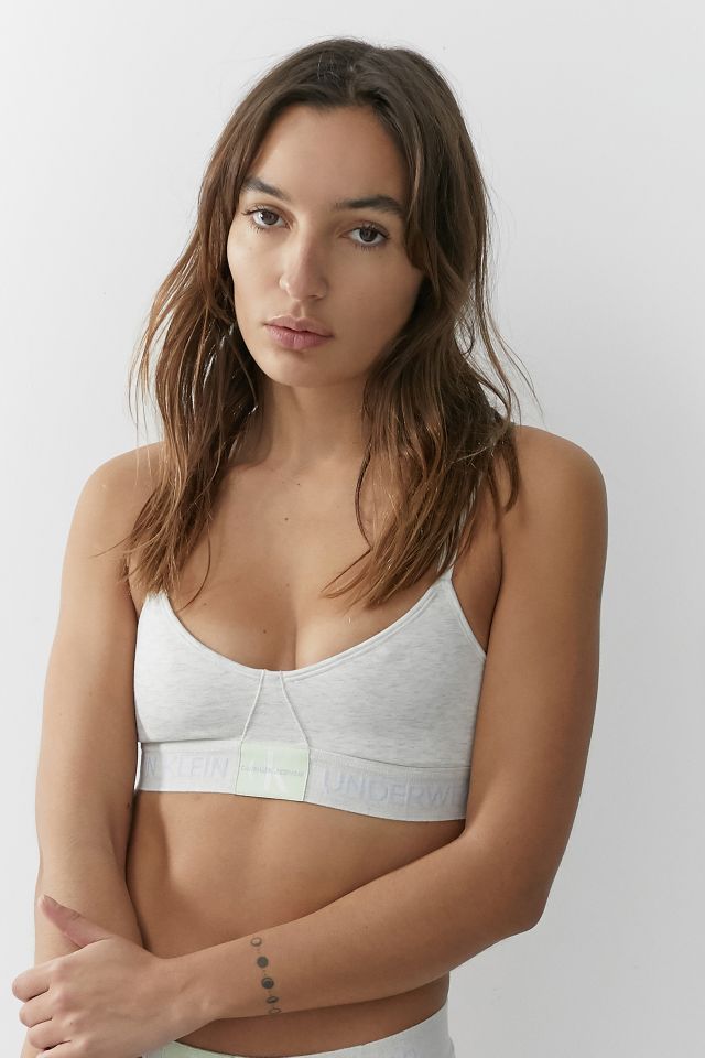 Women's Bralette, Script Logo