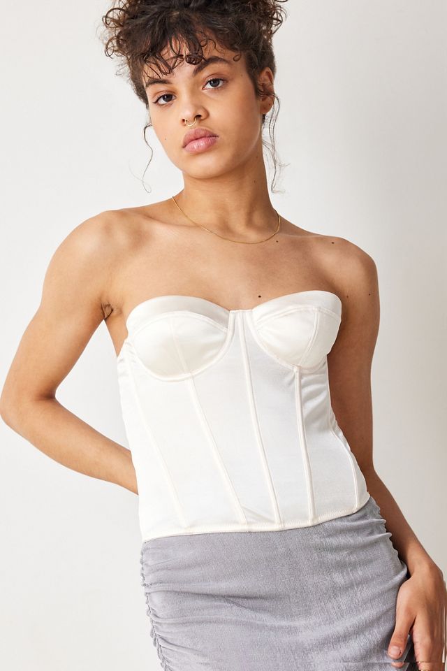 Out From Under Underwired Satin Corset  #2