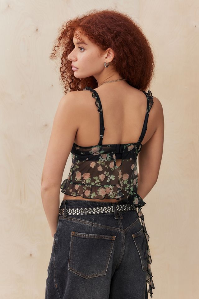 Out From Under Patsy Floral Top #3