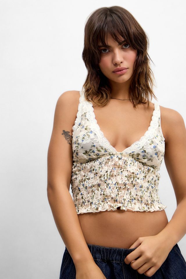 Out From Under Monroe Lace Plunge Bralette #1