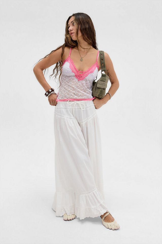 Camiseta sin Mangas de Encaje Effy Out From Under #9