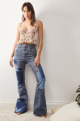 floral corset top urban outfitters