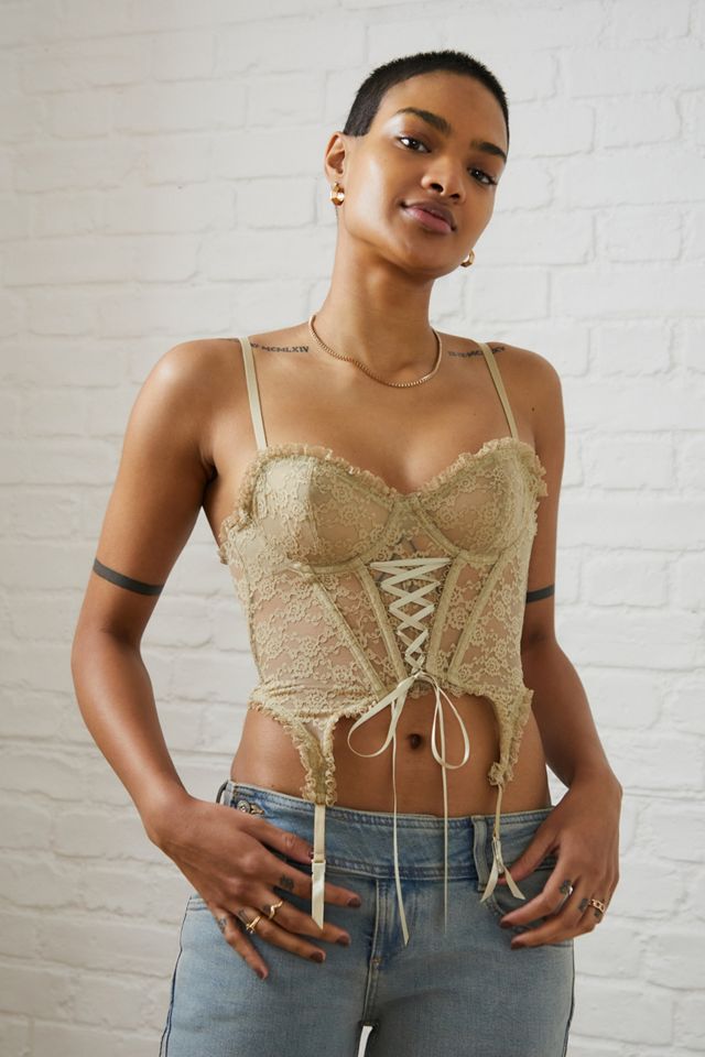 Out From Under Ivory Cylie Corset #3