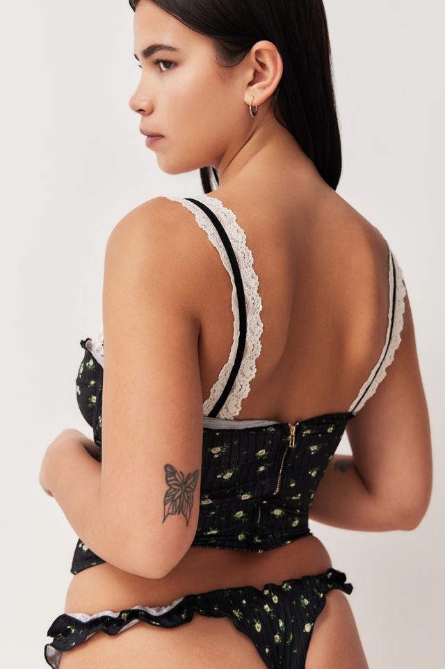 Wild Lovers Macy Floral Corset #3