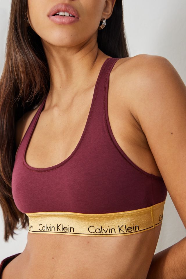 Calvin Klein Modern Cotton Holiday Racerback Bralette #1