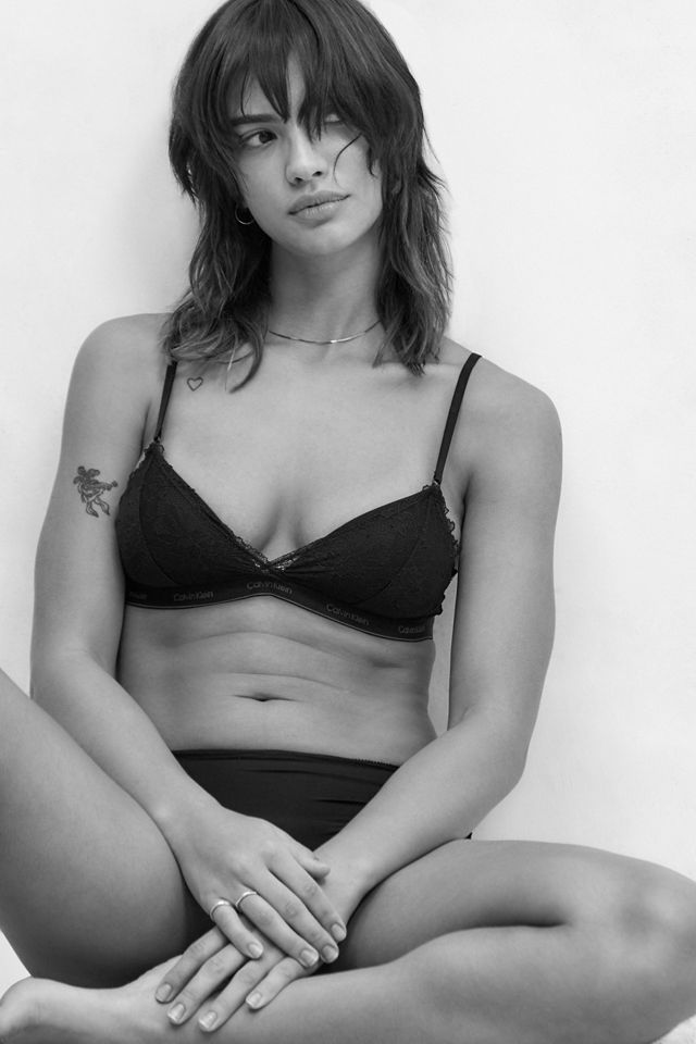 Calvin Klein Lightly Lined Triangle Bra #1