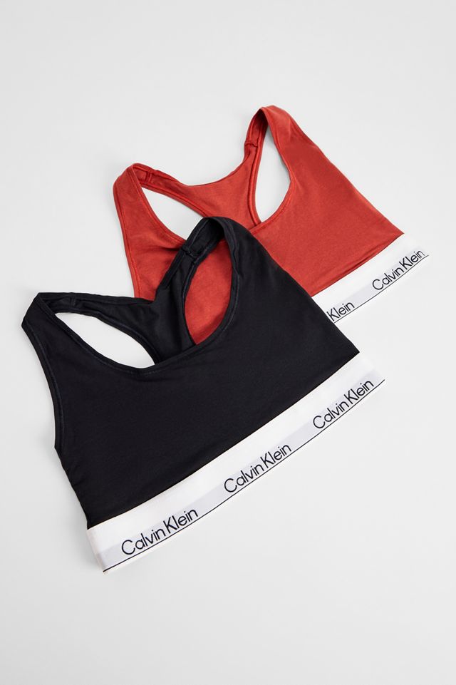 Calvin Klein Bralette Icon in Cotone-Modal Confezione da 2 #1