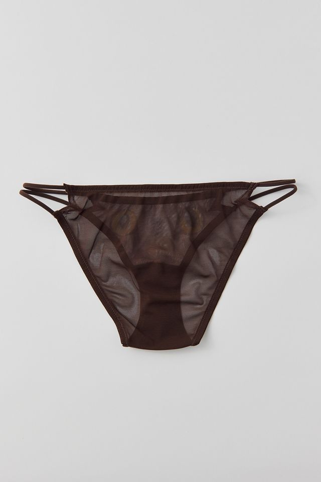 Out From Under Strappy Mesh Knickers  #1