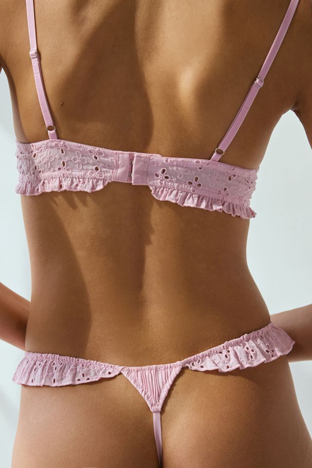 Out From Under Bloom Eyelet Thong #2