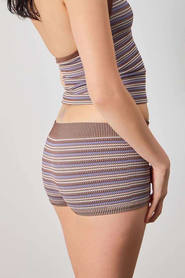 Out From Under Micro Shorts Senza Cuciture a Righe Andi #3