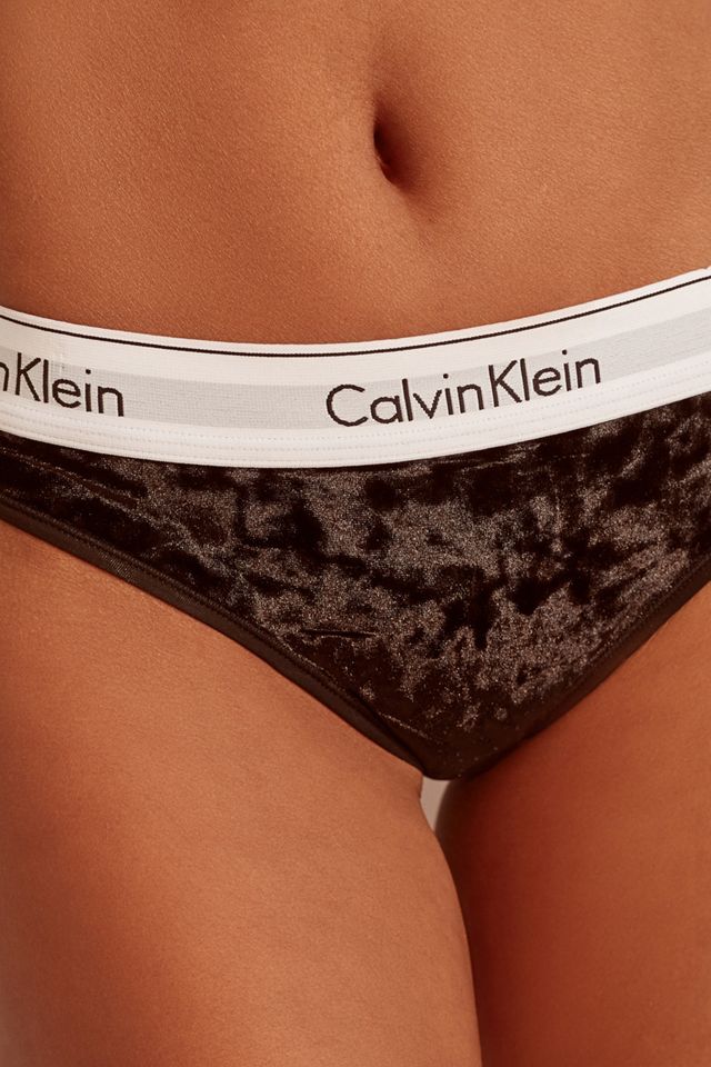 Calvin Klein - Culotte en velours noire #4