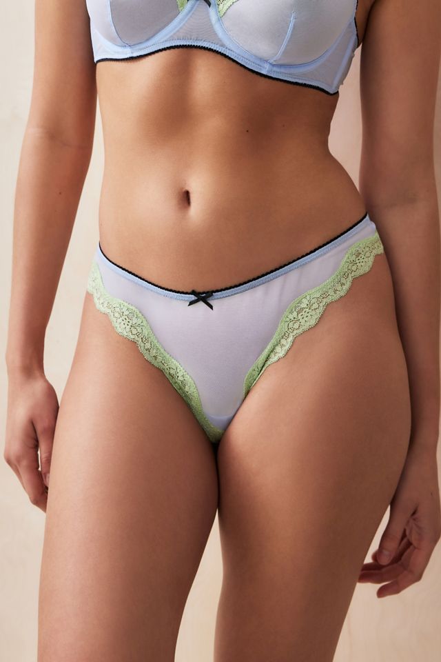 Out From Under Cherish Mesh Thong  #1