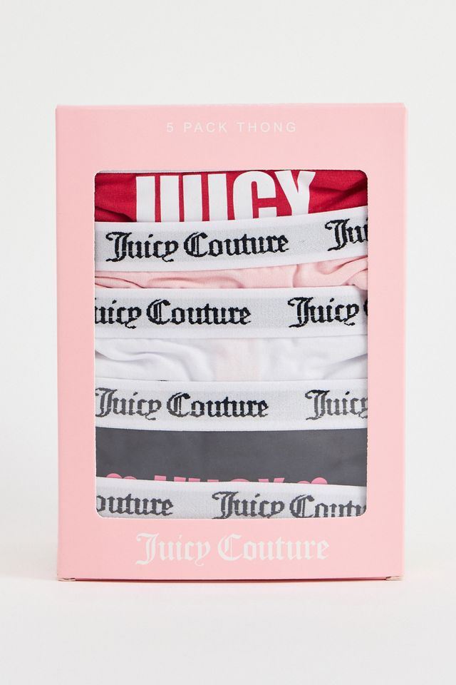 Juicy Couture Dana Slogan Strings 5-Pack #1