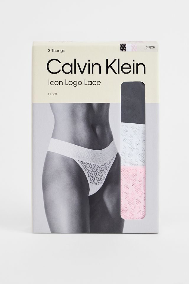 Tanga Calvin Klein de Tiro Bajo Paquete de 3 #5