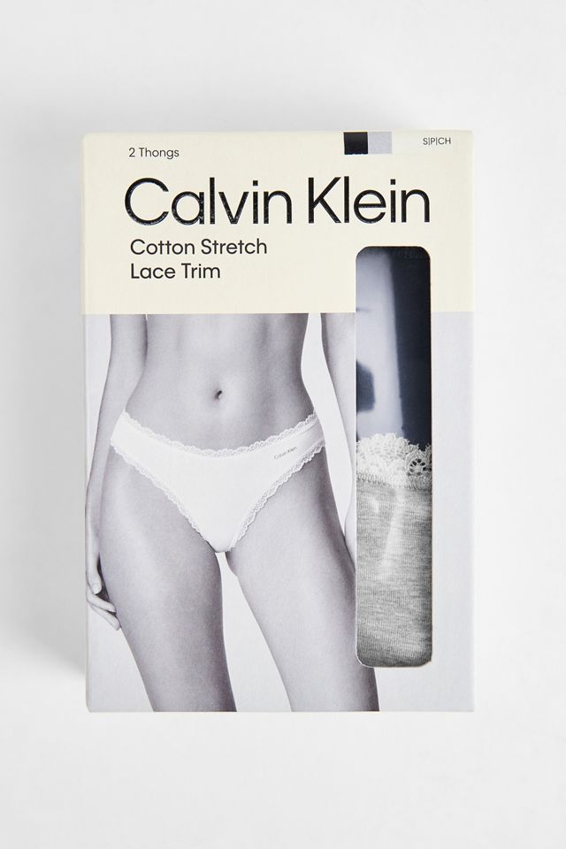 Lot de 2 strings Calvin Klein #1
