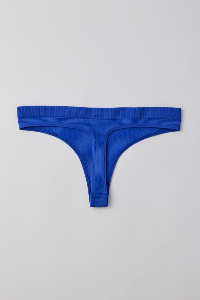 Out From Under Markie Seamless Stretch Ribbed Thong #1
