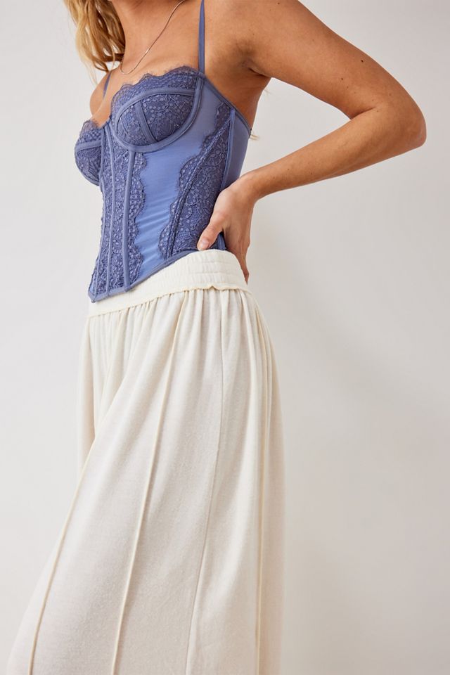 Out From Under Ecru Griffin Seamed Lounge Joggers  #1