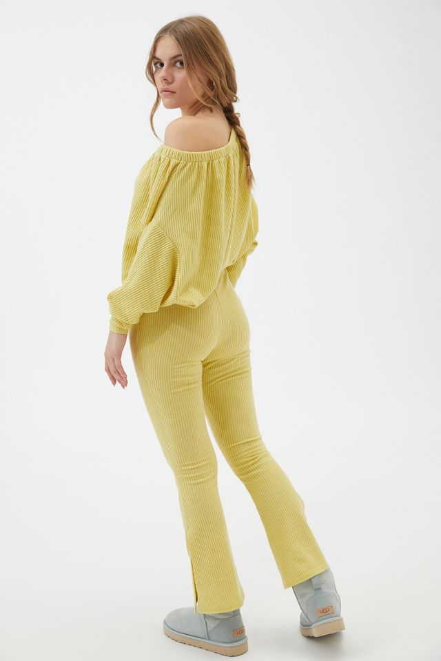 Out From Under Ollie Ribbed Flare Lounge Pants #3