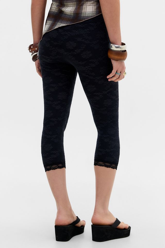 Pantalones Capri de Encaje Sin Costuras Tammy Out From Under #4