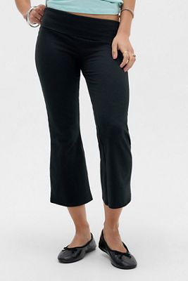 Pantalones Capri Acampanados con Doblez Out From Under