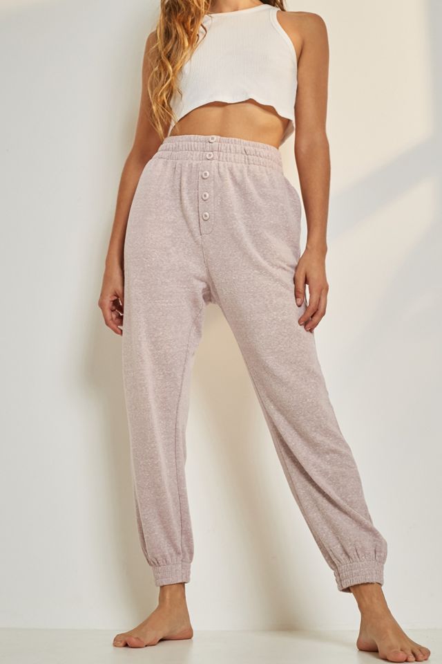 UO Button-Front Jogger Sweatpants #2