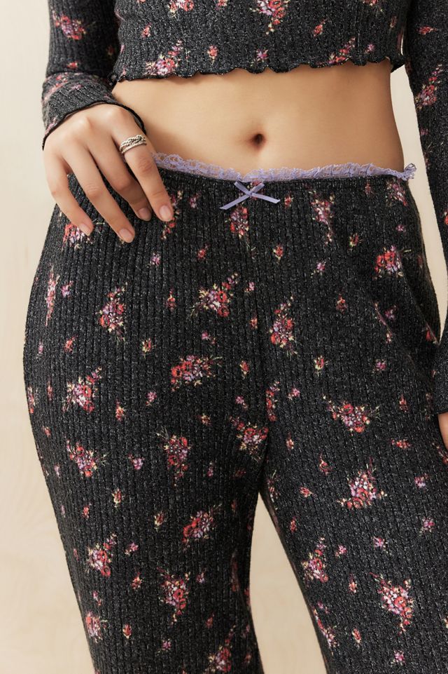 Out From Under Ribbed Wide Leg Lounge Pants #2