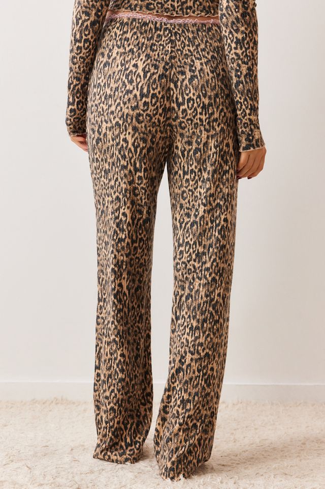 Pantaloni da Casa Leopardati Out From Under #3