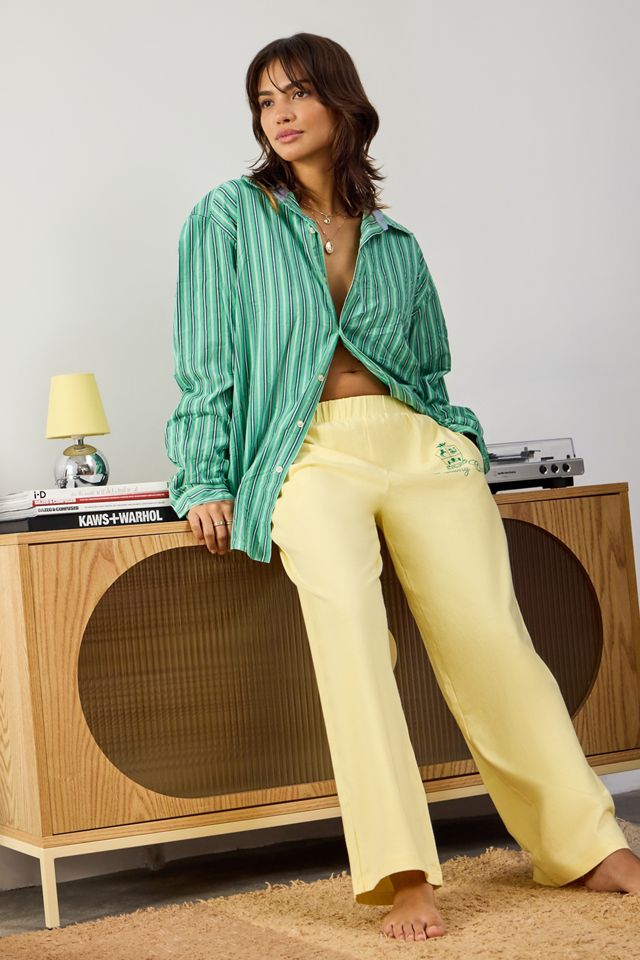 Out From Under Straight Cotton Pants #1