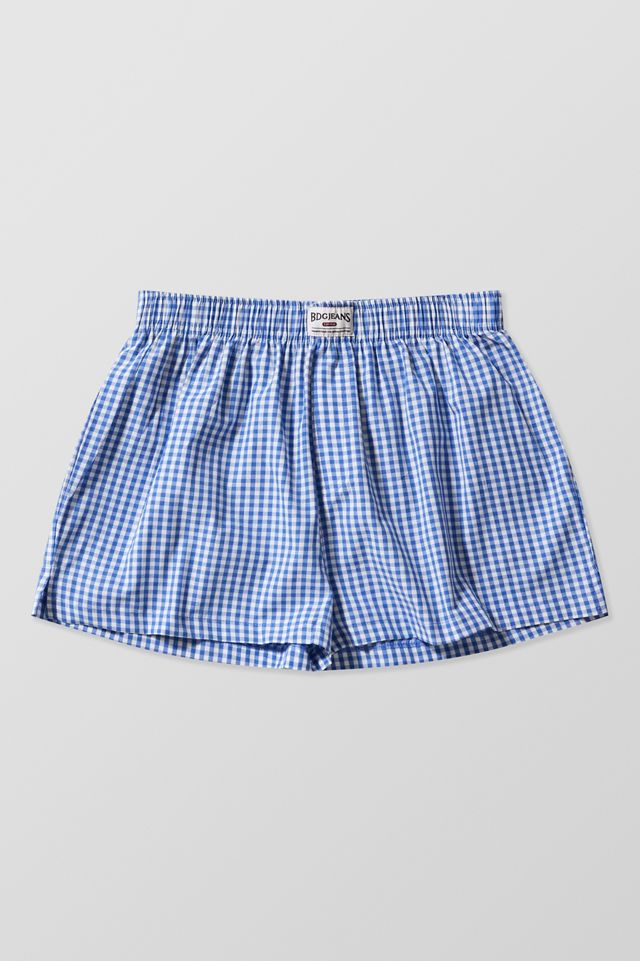 BDG Gingham Boxer Shorts  #9