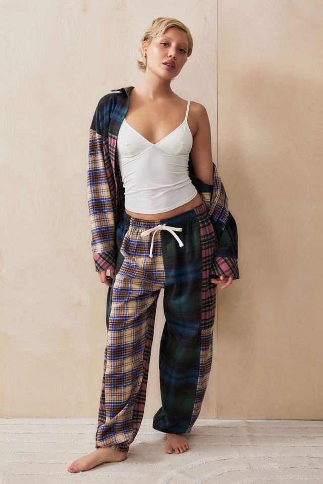 Out From Under Spliced Check Joggers #1